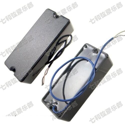 A Set of 2 Pcs Black Sealed 4 string Humbucker Bass Guitar Pickups (BSPICK25415251)