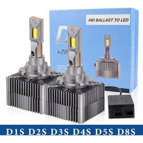 1set/2PC Canbus Car light 20000LM D1S D2S D3S D4S D8S D5S LED D1R D2R D3R D4R headllamp 90W 12V 6000K car LED bulb waterproof