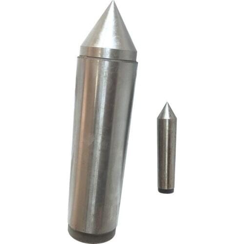 MT1/2/3 Morse Taper Alloy Solid Lathes Tailstock Machine ToolDead Center Drilling Lathe machine Support the Tailstock End