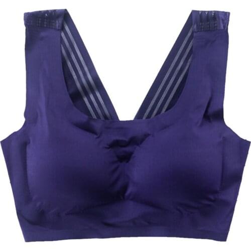 Top BH Bralette High Strech Seamless Sports Underwear Soft Lace Padded Vest Intimate U-shaped Beauty Back Push Up Lady Underwear