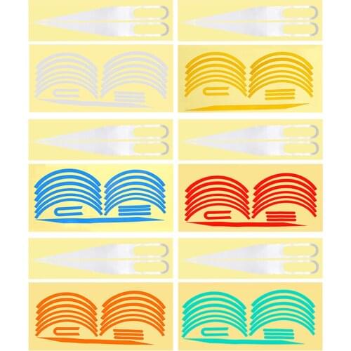 Scooter Wheel Hub Protective Reflective Sticker for M365 Pro 1s Wheel Decal Part Scooter Accessories Supplies