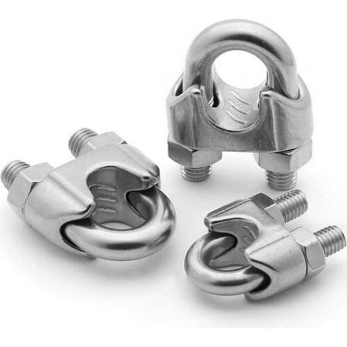 316/304 stainless steel chuck chuck wire rope u-shaped buckle M2M3M4M5M6M8M10M12M14M16M18M18M20M22M24M26M30M32