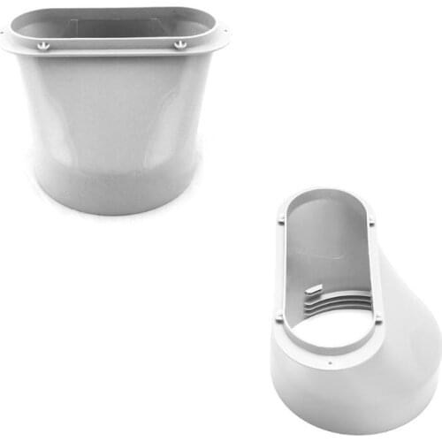 13/15cm Dia Portable Air Conditioning Body Exhaust Duct Interface Pipe Connector New 2020