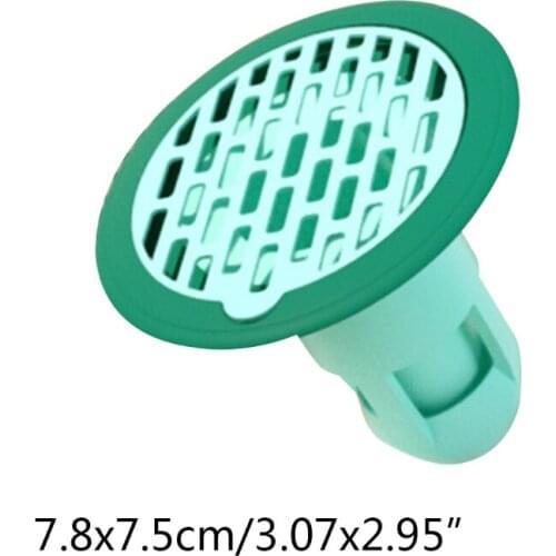 594C Bathtub Drain Plug Cover Trap Shower Floor Strainer Stopper Silicone Anti-Odor Kitchen Bathroom Sink Water Filter Insect