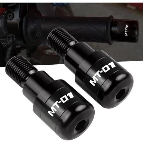 For YAMAHA MT03 MT07 MT09 MT10 MT 03 XSR700 XSR900 TRACER 900 GT Motorcycle Aluminum Handlebar Grips Plug Slider Handle Bar Ends