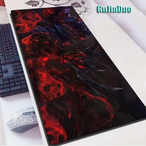 DOTA 40x90cm Large Shadow Fiend Mouse Pad Gamer Computer Keyboard Table Pad Gaming Room Accessories Cool XXL Game Mousepad Rug