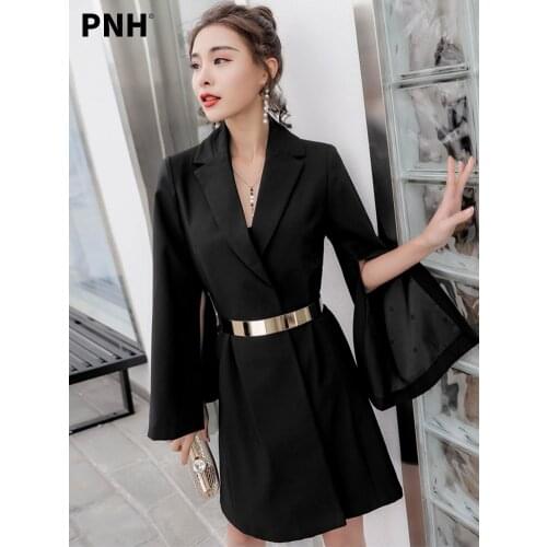 Black Suit Coat Womens Sense of Design Niche Autumn 2021 Slim Fit Small Suit Womens Short Style Foreign Style
