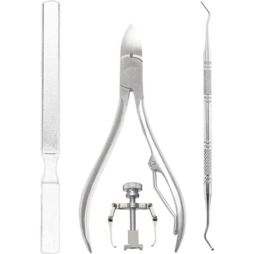 Toenail Corrector Stainless Pedicure Paronychia Treatment Ingrown Nail File Correction Tool Nail Cutter Foot Care Tool