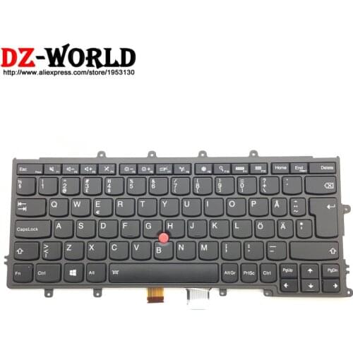 New Original for Thinkpad X230S X240 X240S X250 X260 Backlit Keyboard Swedish Finnish 04X0203 04X0241 01AV526 01AV566 0C44008