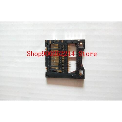 New SD Memory Card Slot Holder assembly for Panasonic LX2 LX3 LX4 LX5 MDH1 GM1GK FH8 FZ18 Camera Repair Part