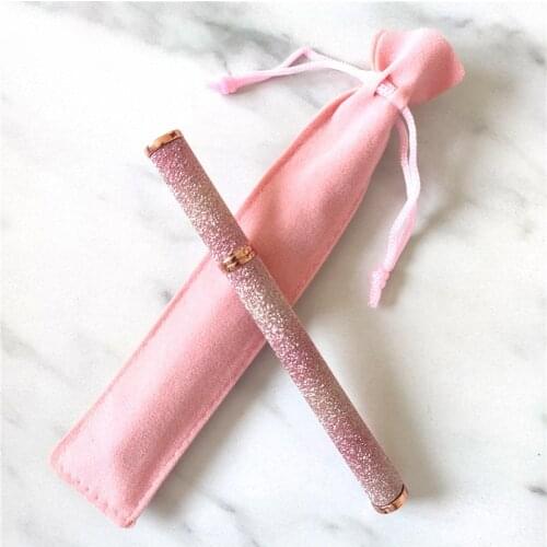 Wholesale Eyeliner Package Box Empty Black Cloth Bags Holographic Paper Box for Eye Liner Pen Makeup Lash Gule Pen Package Box