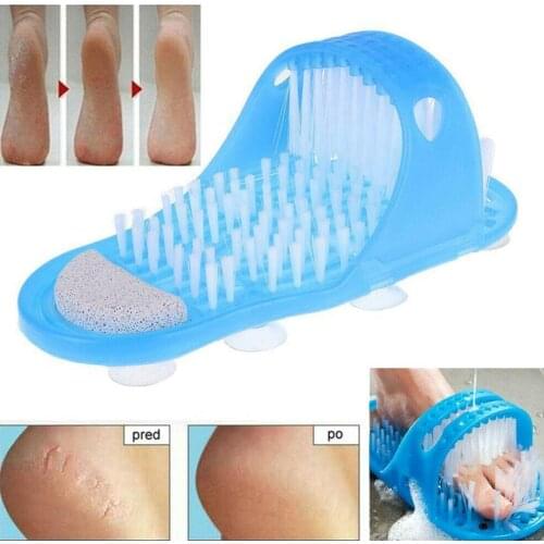 Plastic Bath Shoe Shower Brush Massager Slippers Bath Skin Stone Pumice For Feet Foot Remove Dead Scrubber Brushes Brush Sh F0S8