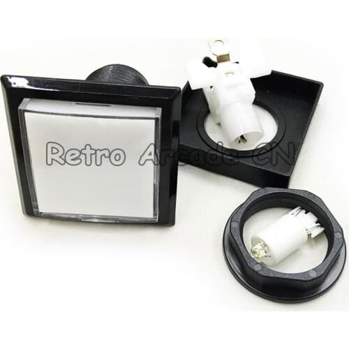 10pcs a lot 44mm square shaped plastic push button switch Free shipping