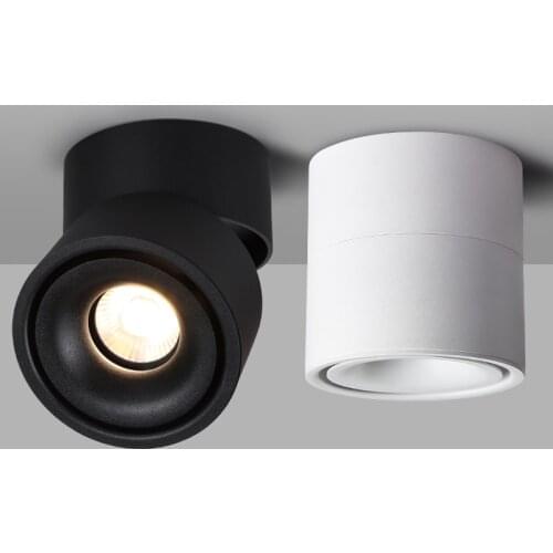 LED downlight ceiling spotlight, 7w, 12w, 15w, ceiling light for kitchen, living room, bathroom surface installation