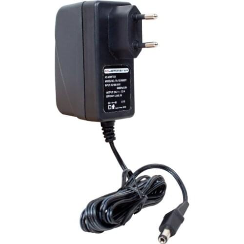 POWERMASTER PM-2265 24 VOLT 1.5 AMP 5.5*2.5 PRONG SOCKET TYPE ADAPTER