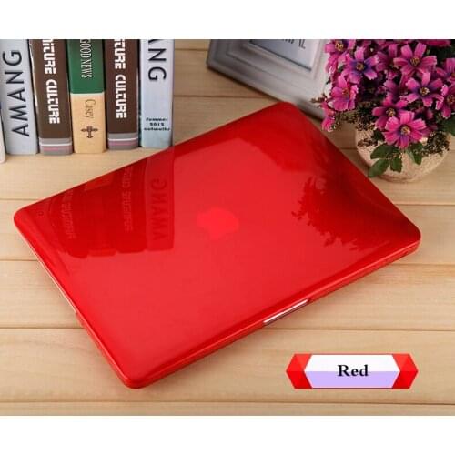 Crystal laptop Hard Case Shell Cover For Apple Macbook Air 11 13 Pro 13 15 Retina Touch Bar 11 11.6 12 13 13.3 15 15.4"
