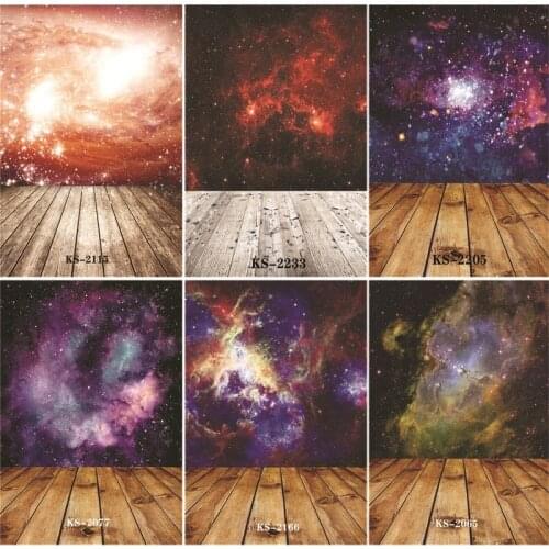 Vinyl Custom Photography Backdrops Prop Starry floor Theme Photography Background #KS200410-04