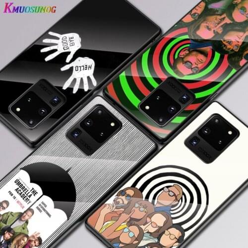 Umbrella Academy For Samsung Galaxy S20 FE S10e S10 S9 S8 Ultra Plus Lite Plus 5G Tempered Glass Cover Phone Case