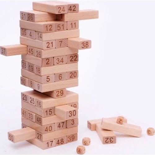 51 digital beech wood piles stacked layers of high DX29 leisure wooden toys