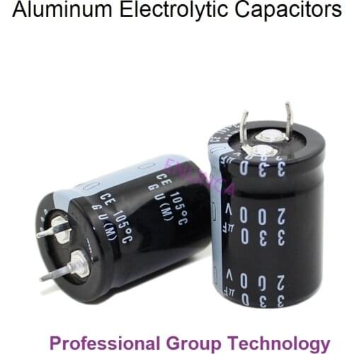 15pcs RA2 Good quality 200v330uf Radial DIP Aluminum Electrolytic Capacitors 200v 330uf Tolerance 20% size 22x30MM 20