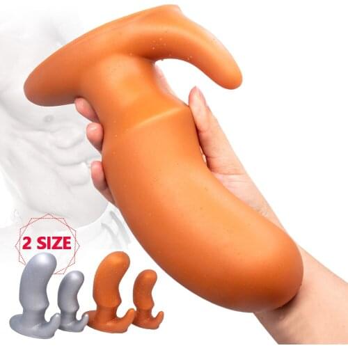 Erotic Super Huge Anal Plug Dildo Sex-Toy For Woman Silicone Anus Dilator Prostate Massage Large Butt Plugs For Men Gay Sex Toy