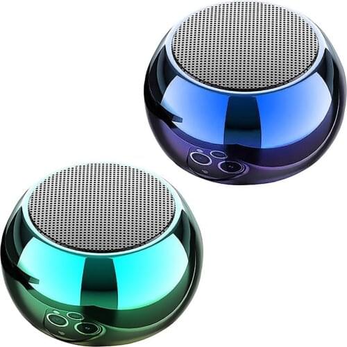 Wireless Bluetooth Speaker Mini Small Portable Home Portable Small Steel Pistool Outdoor High Volume Subwoofer Small Sound