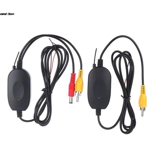 1 Set 2.4G Wireless Video Transmitter And Receiver Kit For 12V Car Rear View Camera