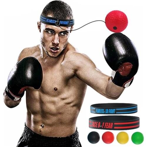 Punch Ball WorthWhile Kick Boxing Reflex Ball Head Band Fighting Speed Training Muay Tai MMA Exercise Equipment Accessories