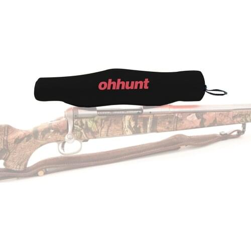 Ohhunt Hunting Scope Covers Simple Durable Elastic Neoprene Waterproof Protector Tactical Riflescope Cover Accessories