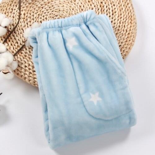 Anime JoJos Bizarre Adventure Johnny Joestar Cosplay Men Women Flannel Pants Autumn Winter Warmer Thickening Pentagram Pants