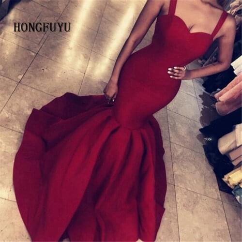 Hongfuyu Long Evening Dresses Sweetheart Satin Formal Evening Gowns for Women Open Back Sleeveless Prom Dresses