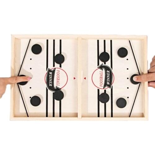 Catapult Chess Table Hockey Catapult Chess Parent-child Interactive Toy Fast Sling Puck Board Game Toy Party game Montessori Toy