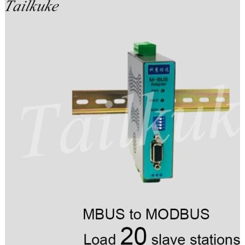 MBUS/M-BUS/Meter-BUS to MODBUS-RTU Converter /RS232/485 (20 Load)