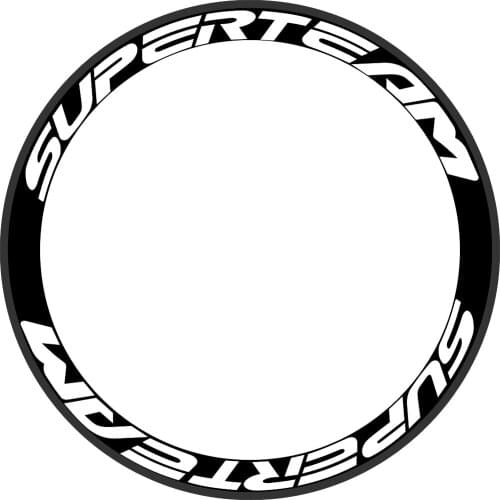 Rim Wheel Decals Stickers Reflective For SUPERTAEM Road Bike Wheelset Stickers FOR 35/38/40/50/50/55/60mm Rim Depth 700C 2RIMS