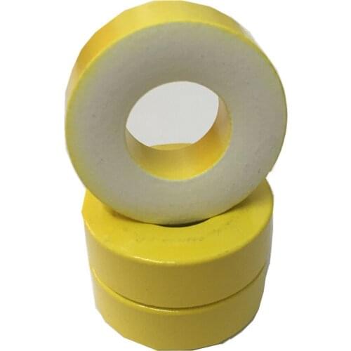 AT131-26 toroidal transformer ferrite core ,yellow and white 33X16X11mm ,10pcs/lot