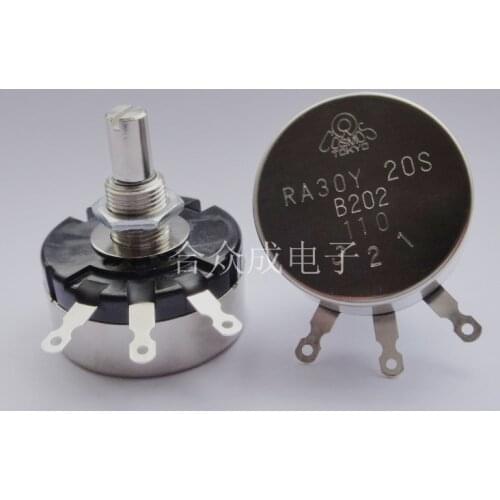 [VK] TOCOS RA30Y20SB1K2K5K10K20K single turn around the potentiometer original authentic spot special switch