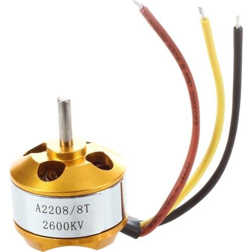 Wholesales item 2600KV Rotating Speed Brushless Outrunner Motor for RC Aircraft