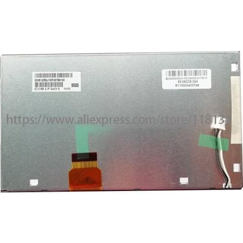 6.1''TFT LCD screen C061FW01 V0 Touch Panel Digitizer 149mm*83mm for JVC KW NT3 car DVD audio