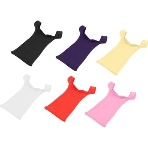 1/6 Female Clothes Tight Shirt Short Dress Fit 12 inch Female Action Figure Decorative Parts