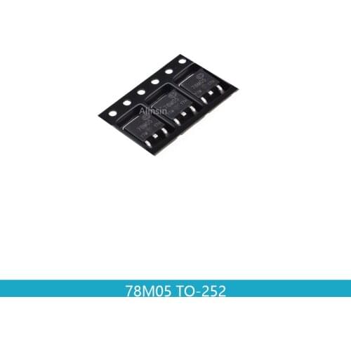 10PCS 78M05 L78M05CDT L78M05 TO252 TO-252 POSITIVE VOLTAGE REGULATORS