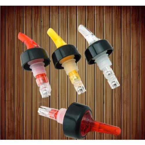 100pcs Quick Shot Spirit Measure Measuring Wine Pourer Drinks Wine Cocktail Dispenser Home Bar Tools Bottle Spout Stopper li3992