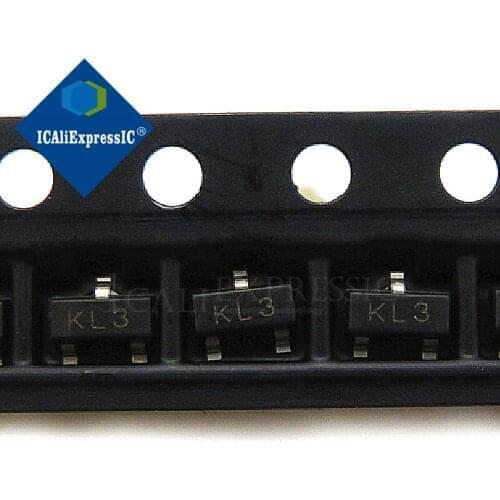 100S Schottky diode BAT54C SOT-23 KL3 diode BAT54 SURFACT MOUNT SCHOTTKY BARRIER New original In Stock