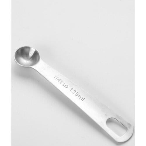 304 stainless steel kitchen spoon gram scale measuring spoon baking household control limit salt spoon number