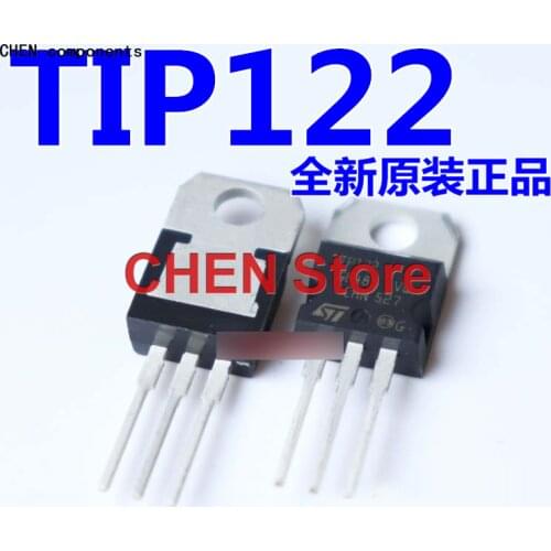 5pcs Imported new original TIP122 TO-220 Darlington tube