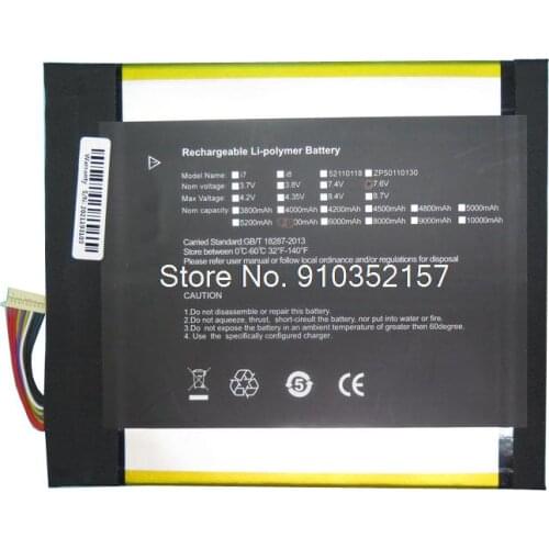 X5 Laptop Battery For Teclast X5 Pro ZP52110158 ZP50100130 7.4V 5000mAh Replacement QT31150165P H28154165P New