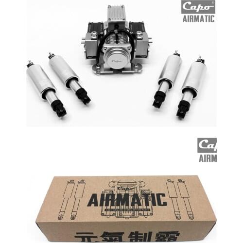 Air suspension shock absorbers AIRMATIC Pro for 1/6 Capo Samurai Sixer1 parts RC CAR parts