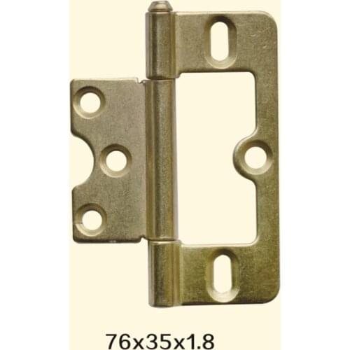 Freeshipping 76*35*1.8mm Iron Metal Hinge Sewing Machine Folding Table Furniture Flip Tray Hinges Big Door Hinges