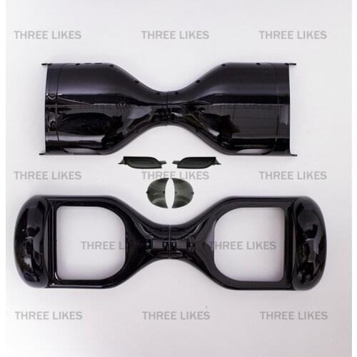 Black Hoverboard Plastic Shell Cover Case Replacement Accessories for 6.5 Inches Self Balancing 2 Wheels Electric Scooter Parts