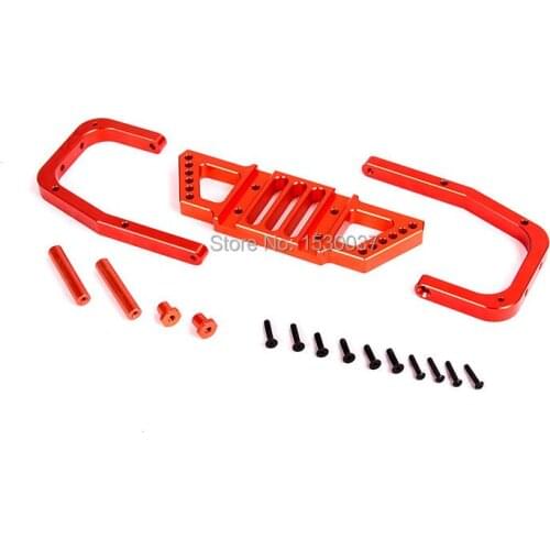 CNC alloy Rear Bumper for 1/5 hpi rovan kingmotor baja 5b 5t 5sc rc car parts