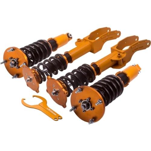 Compete Assembly Coilovers Kit for Porsche Cayenne 1st (9PA) Chassis E1 2002-2010 Adjustable Height Shocks Absorber
